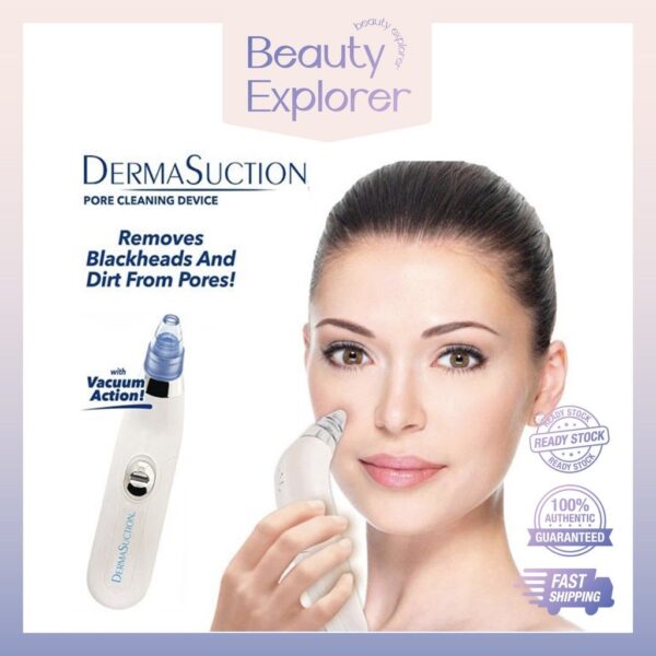 Blackhead Removal Machine - Derma Suction 3 In 1 Black Head Remover Machine-Acne Pimple Pore Cleaner Vacuum Suction Tool