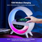 BT 3401 LED Wireless Charging Speaker