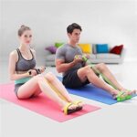 Tummy Trimmer (random Colors) – Foot Pedal Resistance Band Elastic Sit-up Pull Rope Yoga Fitness Gym – Elastic Pull Ropes