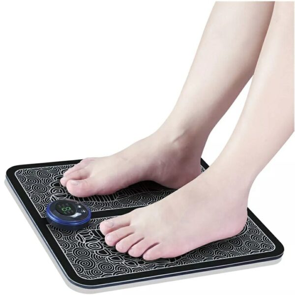 Product details of EMS Foot Massager Pad Improve Blood Circulation Relieve Ache Pain Health Care Features:1.Based on the principle of electric acupuncture, the foot massage mat adopts multi-directional foot massage to offer its users great foot physiotherapy, foot massage and acupoints stimulation. 2.This foot massager supplies : massaging, kneading, scraping, elbow pressing, acupuncture, cupping, suitable for different crowds. 3.This foot pad is helpful to relax feet, relieve pain, reduce fatigue, boost blood circulation, boost metabolism and improve your sleep. 4.Our foot mat is easy to clean and portable to carry, convenient for you to use, whenever you are watching TV, playing games, reading books or working, you can give your body a relax. A foot massager is a specialized device designed to provide relaxation and relief to tired and sore feet. Typically featuring various massage techniques, these devices aim to alleviate tension, improve circulation, and promote overall well-being allowing users to customize their experience based on personal preferences. Whether used for relaxation after a long day or to address specific foot-related discomfort, foot massagers offer a convenient and effective solution for at-home foot care.